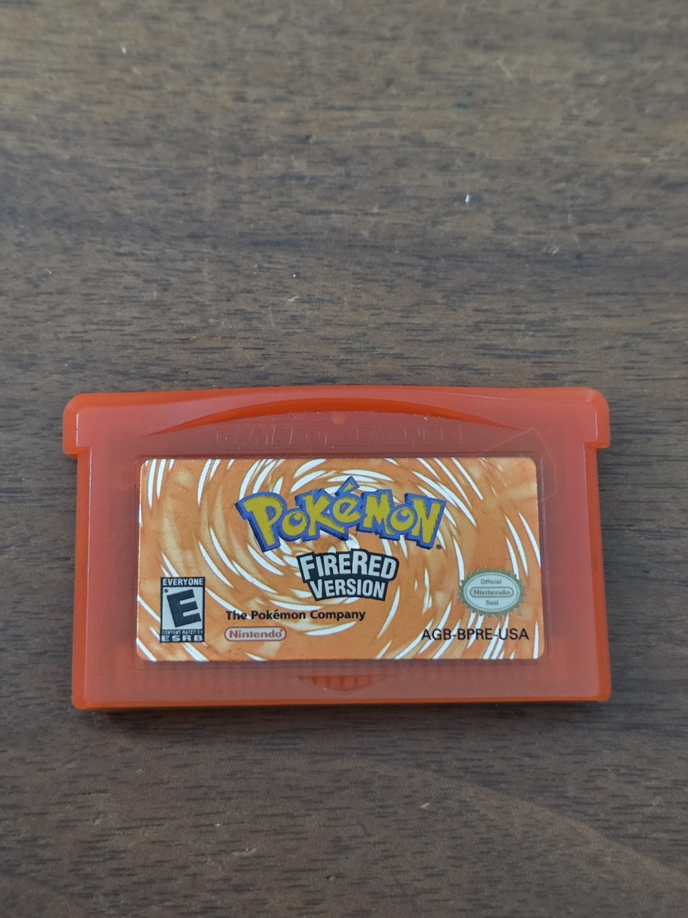 Nintendo GBA Game Boy ADVANCE Pokemon FireRed Version Game